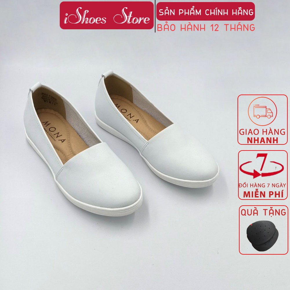 [VIDEO+ ẢNH THẬT] GIÀY SLIP ON NỮ DA MỀM MONA - B323