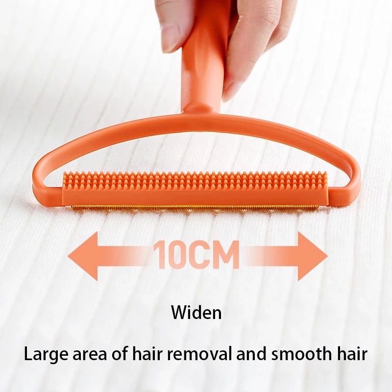 Home Portable Manual Double-sided Lint Remover / Fuzz Fabric Shaver For Pet Hair Clothes Bedding Furniture Car Interiors