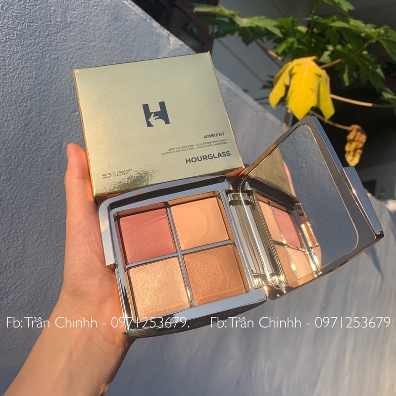 Có sẵn - Bảng phấn bắt sáng HOURGLASS AMBIENT MINI HIGHLIGHTER