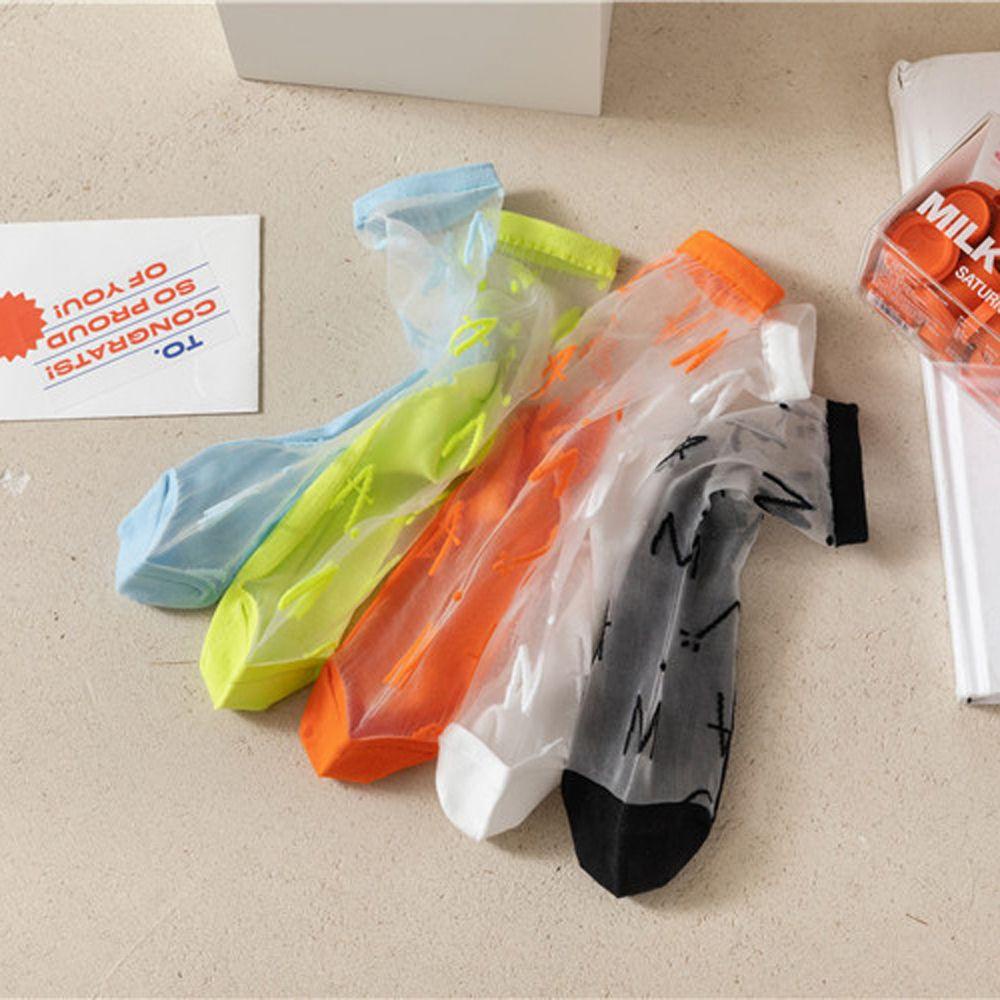 Vớ Nữ Trong Suốt Phong Cách Lolita Nhật Bản Cá Tính Mùa Hè Cho Nữ VANES1