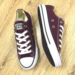 [GIÁ SỐC] GIÀY CONVERSE ĐỎ ĐÔ THẤP CỔ