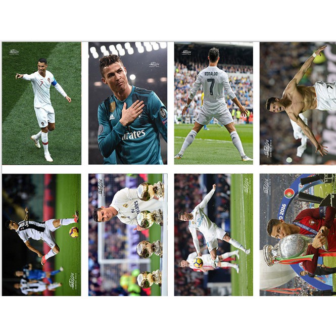 Poster ảnh ngôi sao bóng đá Cristiano Ronaldo cho fan của anh 7