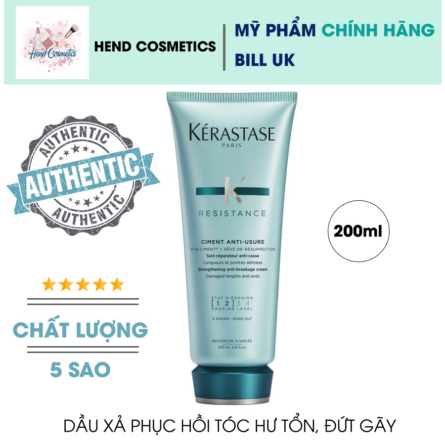 Dầu xả phục hồi tóc Kerastase ciment anti usure 200ml