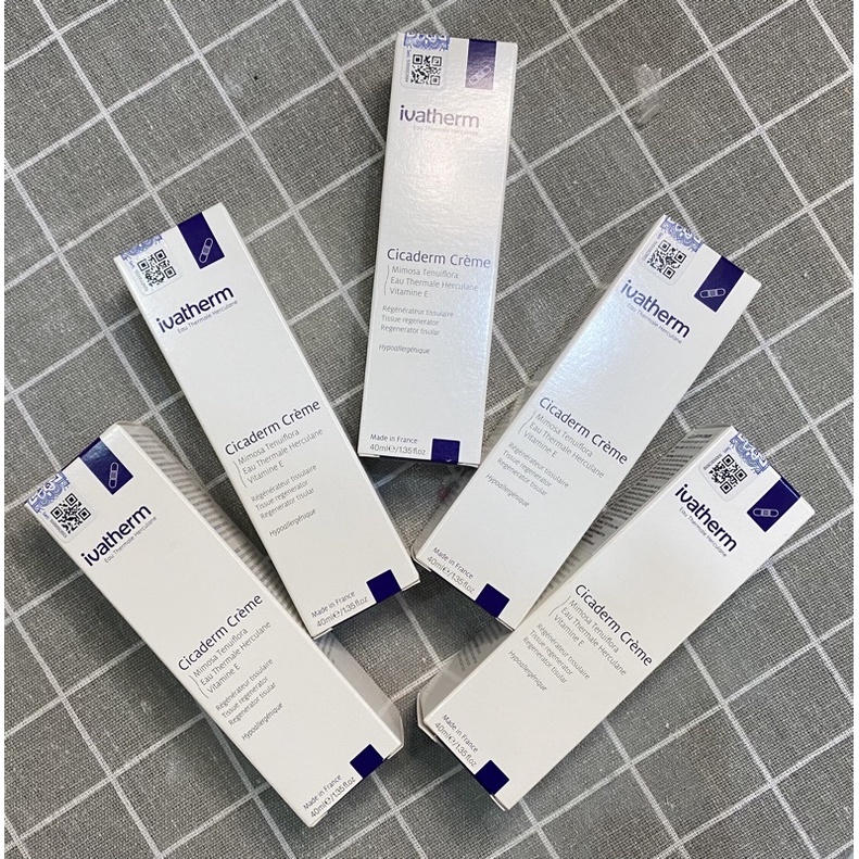 KEM DƯỠNG ẨM, PHỤC HỒI DA VÀ NGĂN NGỪA HÌNH THÀNH SẸO IVATHERM CICADERM