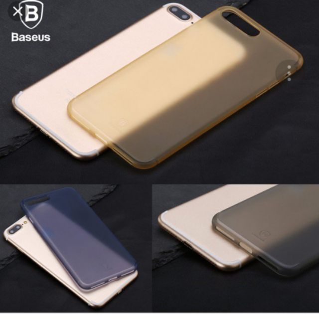 Ốp baseus mỏng mờ iphone 7 plus