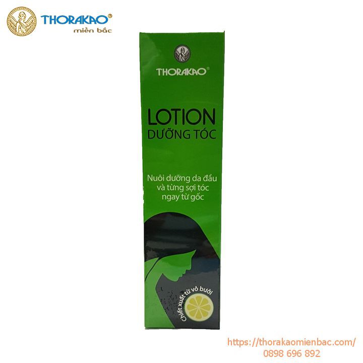 Lotion dưỡng tóc tinh dầu bưởi kích thích mọc tóc Thorakao 150ml