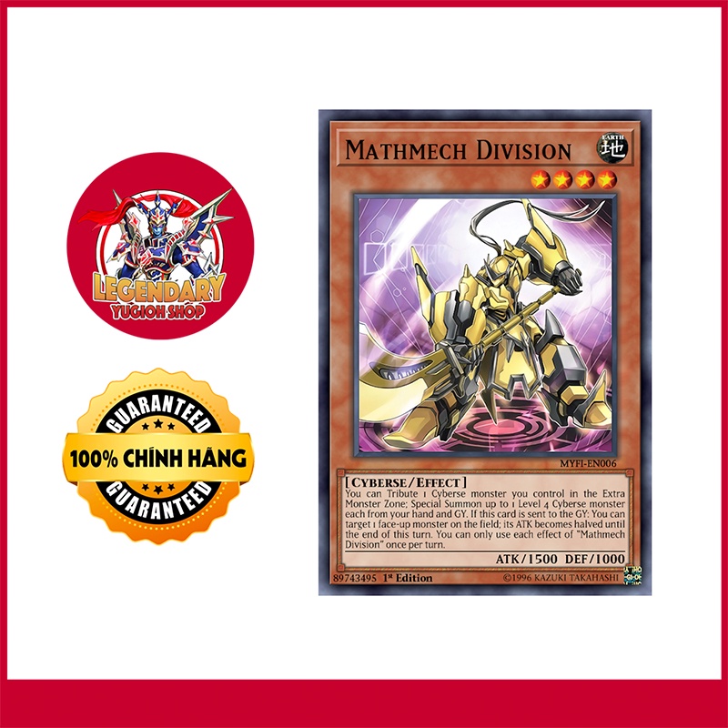 [Thẻ Bài Yugioh Chính Hãng] Mathmech Division