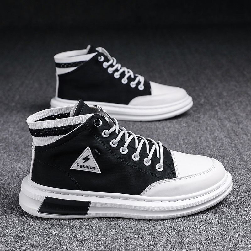 Giày Thể Thao Cổ Cao Phong Cách Hàn Quốc Cho Nam | BigBuy360 - bigbuy360.vn