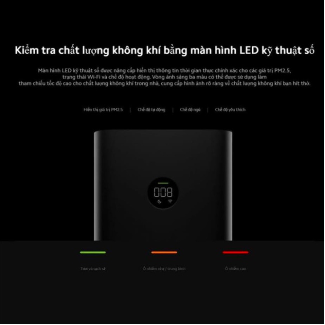 Máy Lọc Không Khí Xiaomi - Mi Air Purifier 3C/Mi Air Purifier 4 Lite - Hàng chính hãng