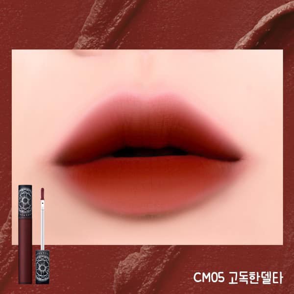 SON kem LÌ BLACK ROUGE Cream Matt Rouge Color Chart