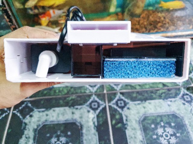 BỘ LỌC KẸP HỒ CÁ SOBO WP500H CHO HỒ THỦY SINH KHÔNG KIỀNG 40 ĐẾN 50CM