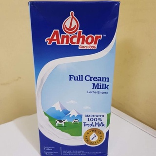 Sữa tươi nguyên kem anchor / sữa tươi full cream anchor hộp 1l đỉnh chóp luôn