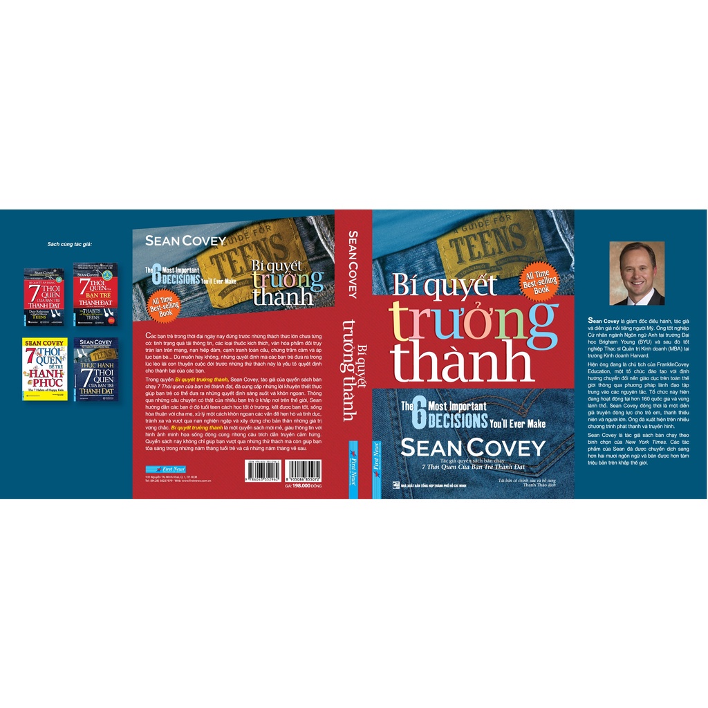 Sách - Combo Bí quyết trưởng thành + 7 thói quen của bạn trẻ thành đạt - First News