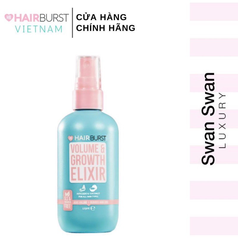 Xịt Mọc Tóc Và Tạo Độ Phồng HAIRBURST 125ml