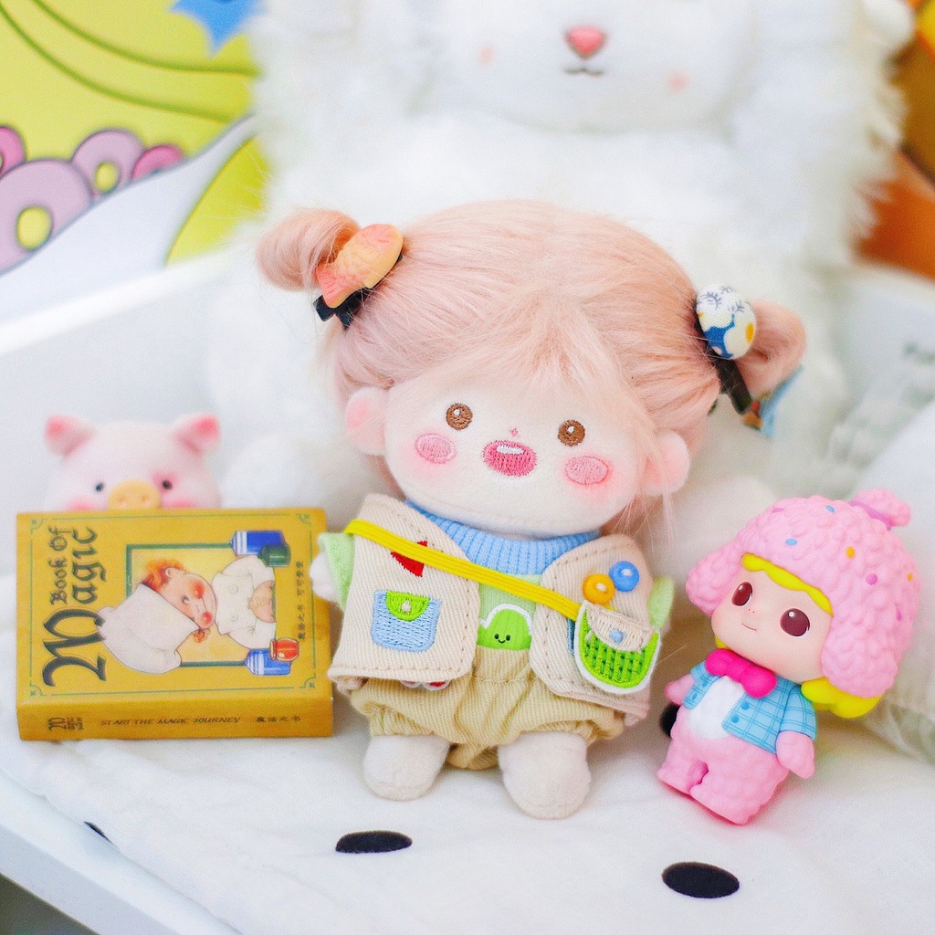 Búp bê không thuộc tính tóc tơ Đậu Ngọt 10cm