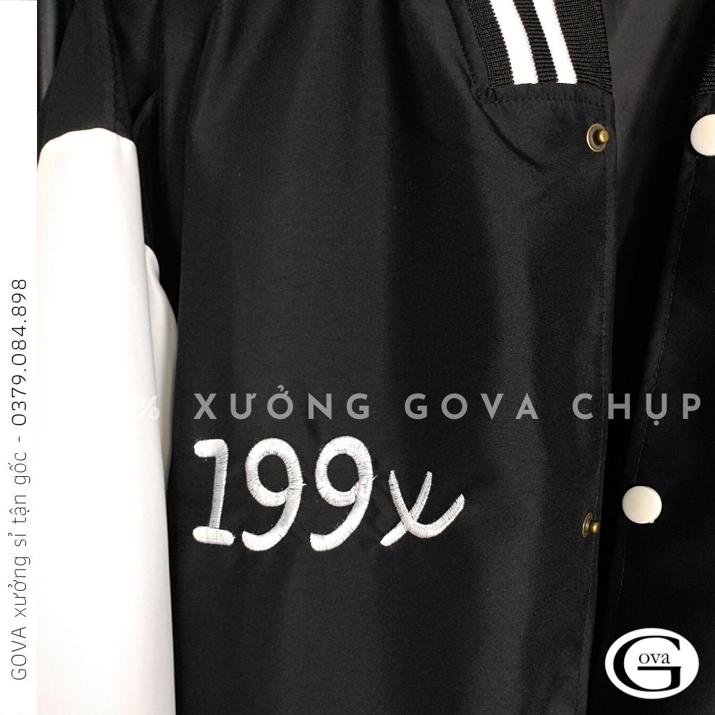Áo Khoác Bomber Dù 199X Cao Cấp Form Rộng Nam Nữ Ulzzang Unisex Thời Trang GOVA