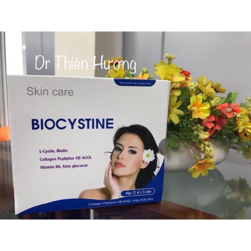 [Chính hãng] BIOCYSTINE- Viên uống đẹp da, chống lão hoá