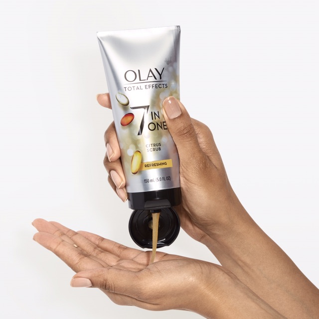 Sữa rửa mặt dạng mới của Olay Total Effect Foaming and Citrus