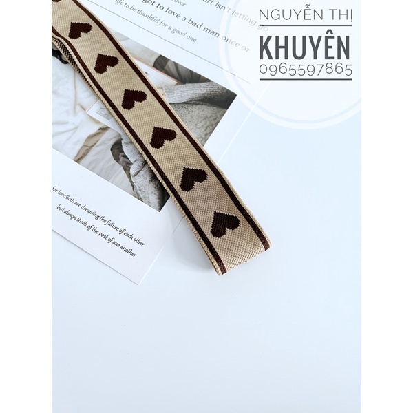 Ruy băng lên dệt kim 4cm