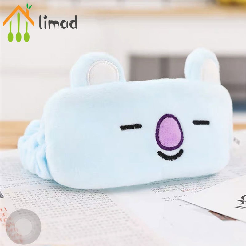 BTS BT21 Băng Đô Cài Tóc rửa mặt Hình Bt21 Dễ Thương