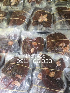 Bò khô ướp tỏi miếng - sợi 500gr
