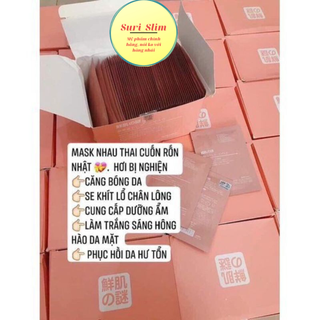 10 miếng mặt nạ cuốn nhau thai cừu Nhật Bản chuẩn hàng au