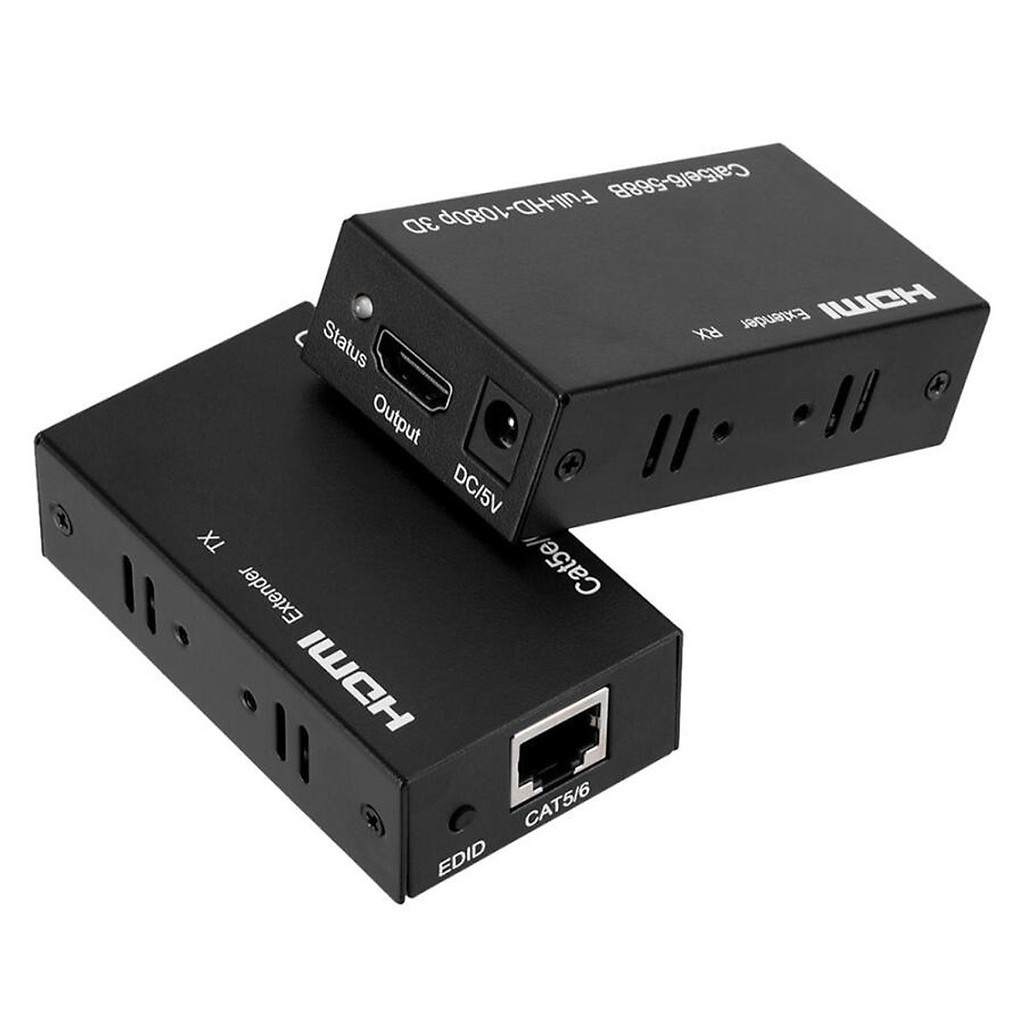Bộ Chuyển HDMI To LAN 4K x 2K 60m⚡️Bộ Chuyển Hdmi Ra Cổng Lan 60m Hàng Cực Tốt, Bh 6 Tháng⚡️C.Brand