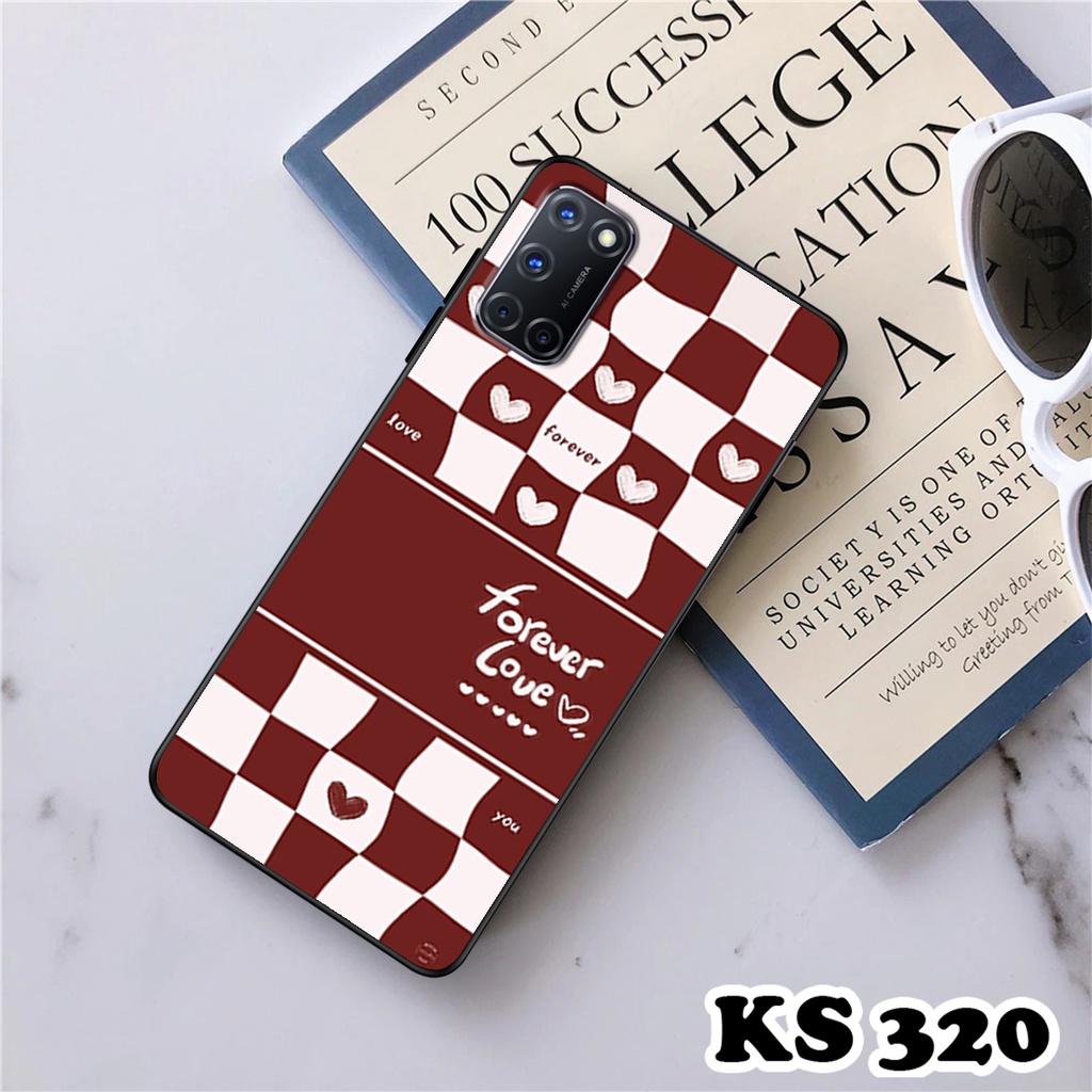 Ốp lưng Oppo A52 - Oppo A53 - Oppo A92 - Ốp in hình họa tiết caro - Chất liệu TPU siêu bền, sang trọng