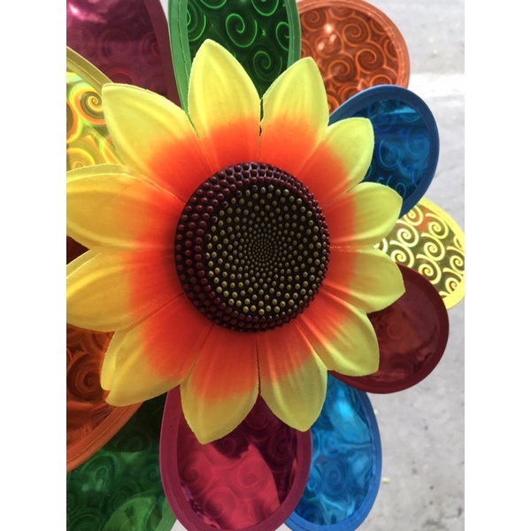 Chong chóng hoa hướng dương 🌻, mẫu y hình, tặng kèm keo 502.