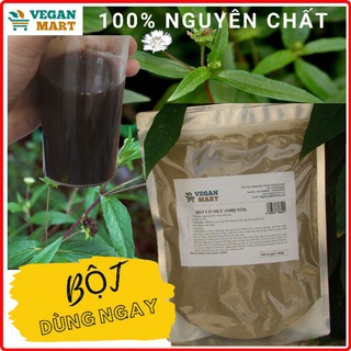 Bột lá cây nhọ nồi [ cỏ mực ] đun sôi uống ngay, cầm-máu tức thì, trị-tóc-bạc suy-thận, dễ dùng không cần sắc lâu. 500gr