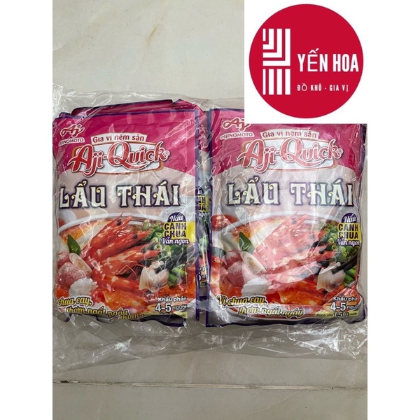 Combo 12 gói gia vị Lẫu Thái Aji-Quick 50g - Date 12/2022