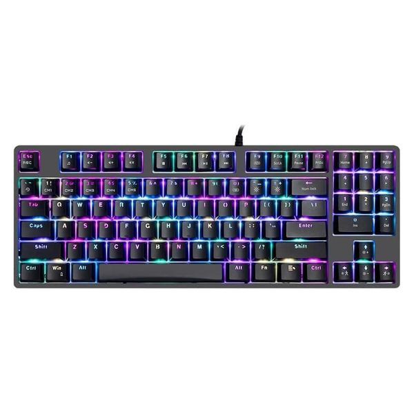 Bàn Phím Cơ Gaming Gnet K89 RGB Switch Outemu chuyên game chính hãng Gnet - Máy tính Tt