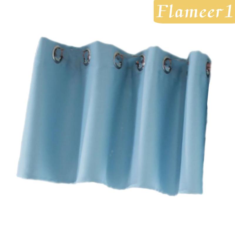 [Flameameer1] Rèm Cửa Sổ Ngắn Màu Trơn Dùng Cho Nhà Bếp / Quán Cà Phê S