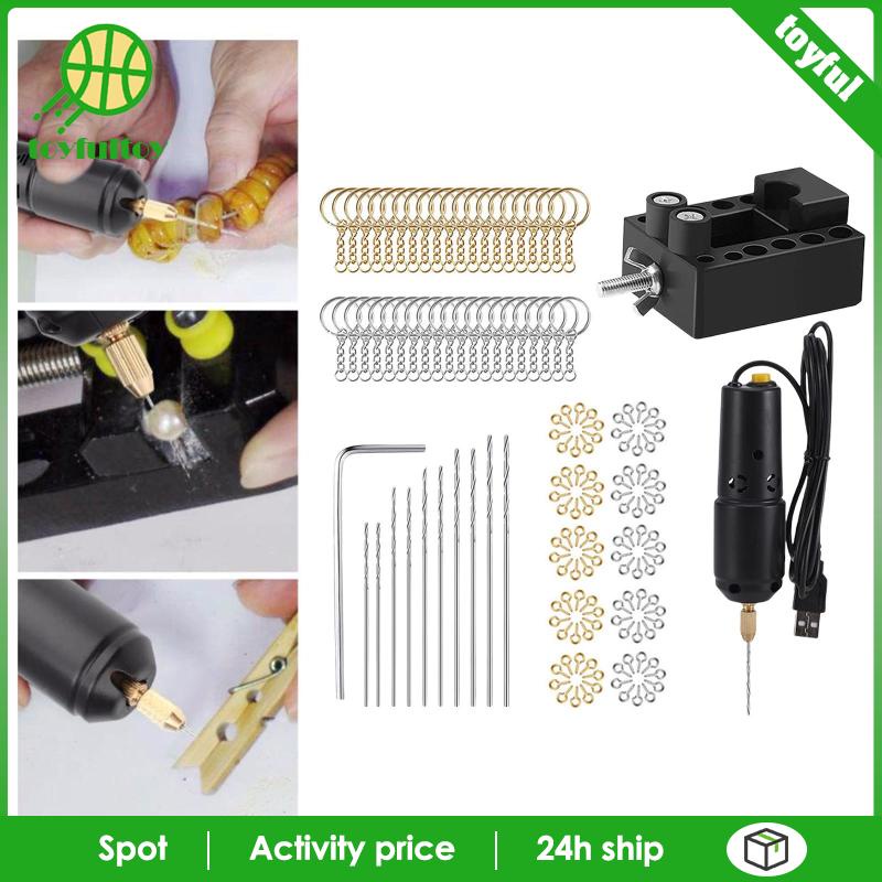 Máy Khoan Điện Mini Cầm Tay Dùng Làm Đồ Thủ Công Resin Epoxy
