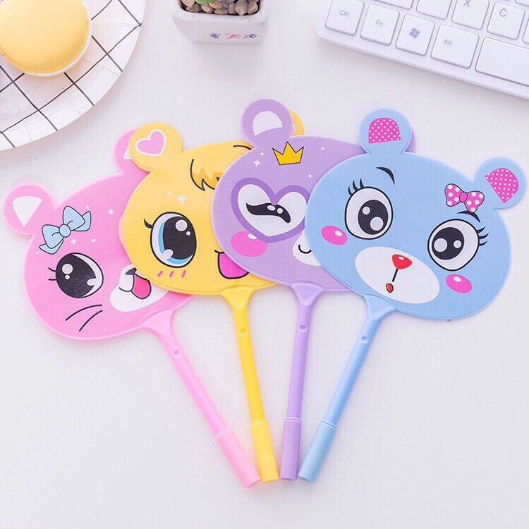Bút bi quạt cute nhiều hình dễ thương siêu đáng yêu