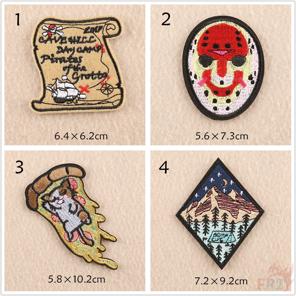 Miếng vá trang trí quần áo hình chú hề