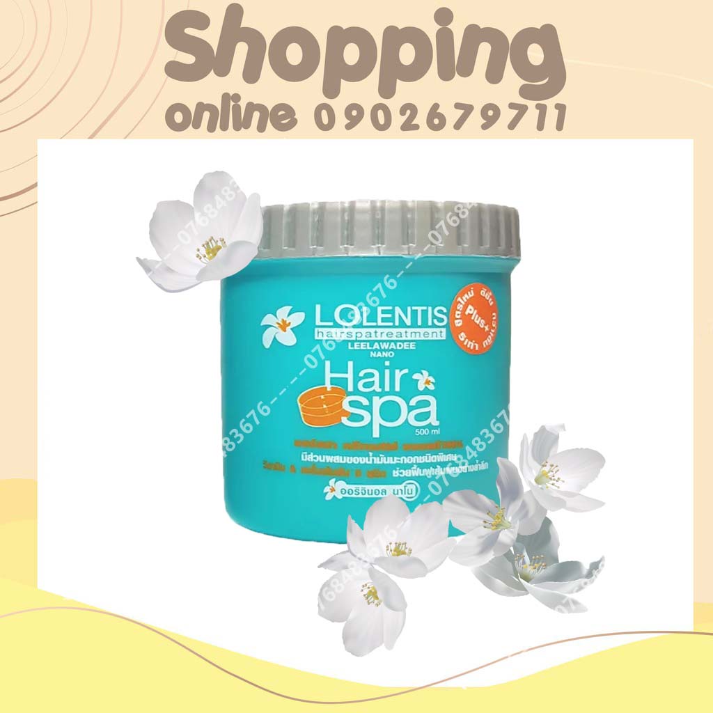 Kem Ủ Tóc Lolentis Hair Spa Thái Lan 500ML
