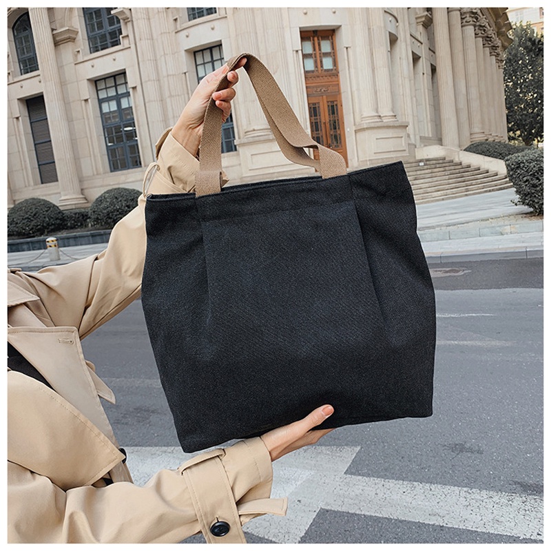 Túi đeo vai CHEN basic túi xách nữ vải canvas a4 đi chơi du lịch phong cách ulzzang hàn quốc đẹp TX149