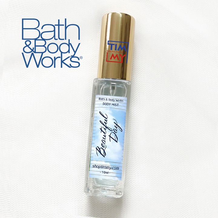 Mẫu thử (10ml) xịt thơm body mist dưỡng ẩm Bath & Body Works (nhóm1)