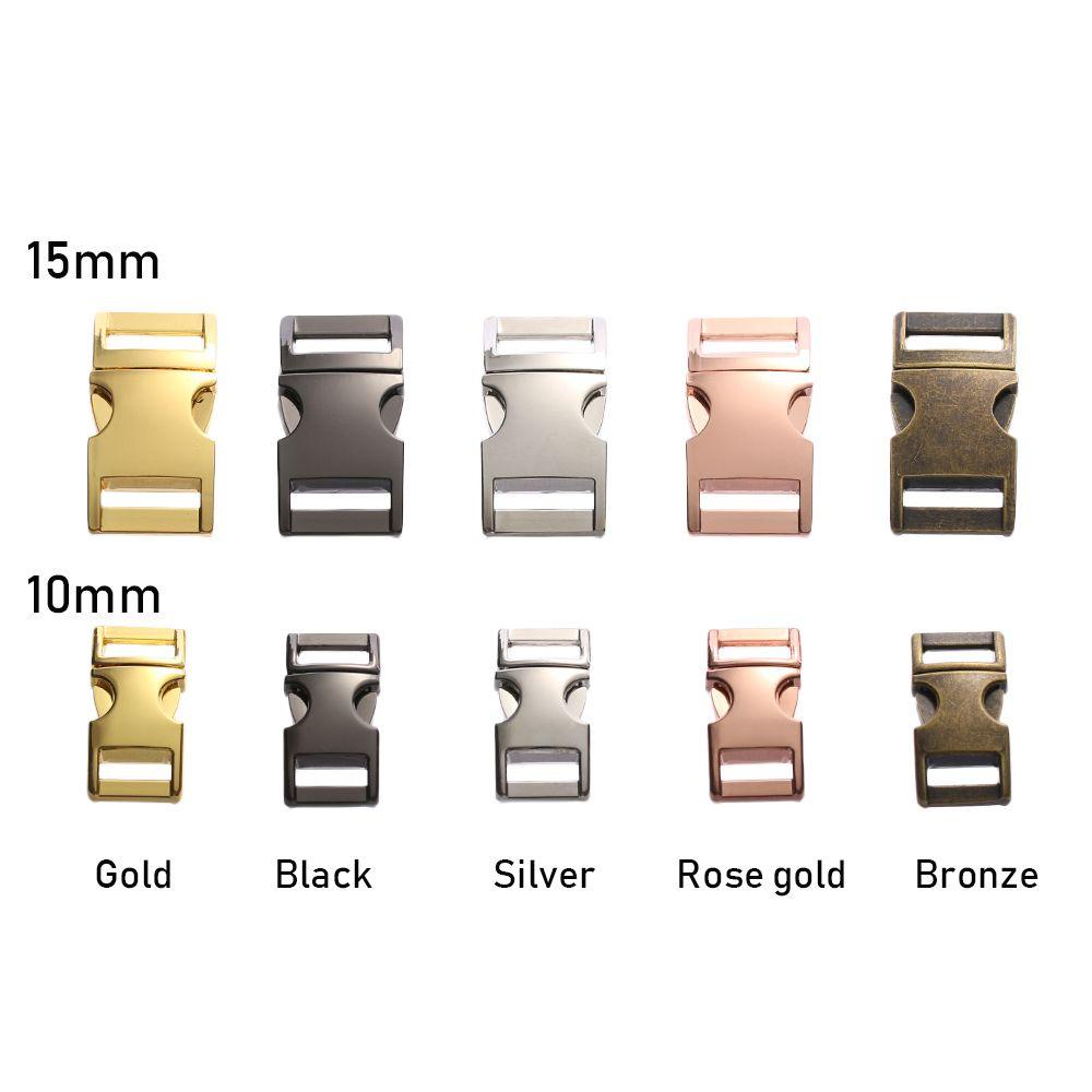 1 Khóa Cài Bên Hông Tháo Lắp Nhanh Bằng Kim Loại 5 Màu Cho Ba Lô Cắm Trại