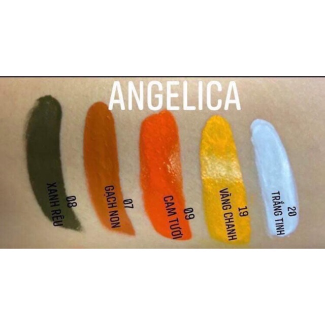 MỰC XỬ LÝ ANGELICA ĐỦ MÀU