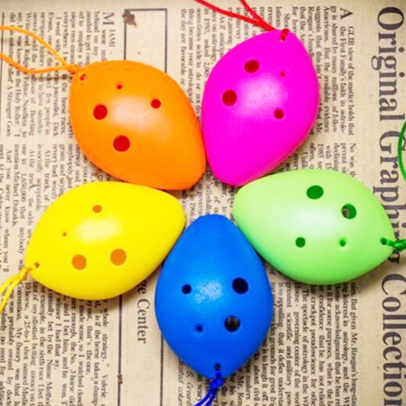Kèn Ocarina 6 Lỗ Bằng Nhựa Abs Dành Cho Người Mới Bắt Đầu