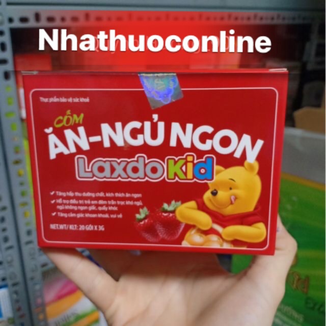 CỐM BỔ LAXDOKID GIÚP BÉ ĂN NGON,NGỦ TỐT