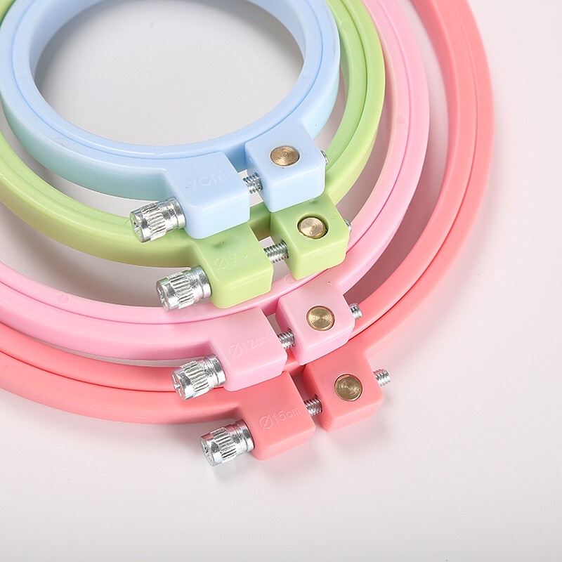 Khung thêu tròn nhựa cứng AS