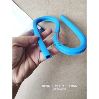 Thước uốn dẻo cong vẽ mỹ thuật (vẽ kiến trúc 60cm Koh - I - Noor Plastic French Curve)