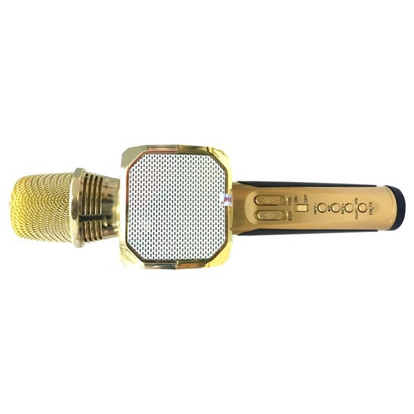 Mic karaoke không dây Bluetooth hay cấp 10, âm thanh to, hay như loa kẹo kéo FY32