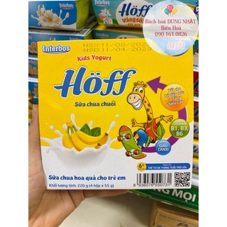 Sữa chua trái cây Hoff đủ vị hsd mới