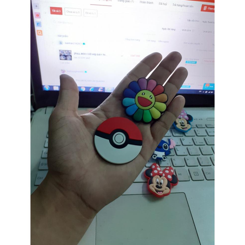 Sticker Siêu to găn dép sục, dép cá sấu