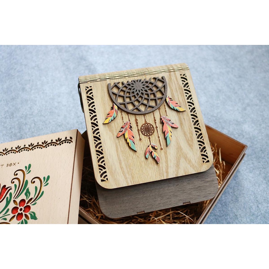 TÚI GỖ VINTAGE - TÚI DU LỊCH - TÚI BOHEMIAN