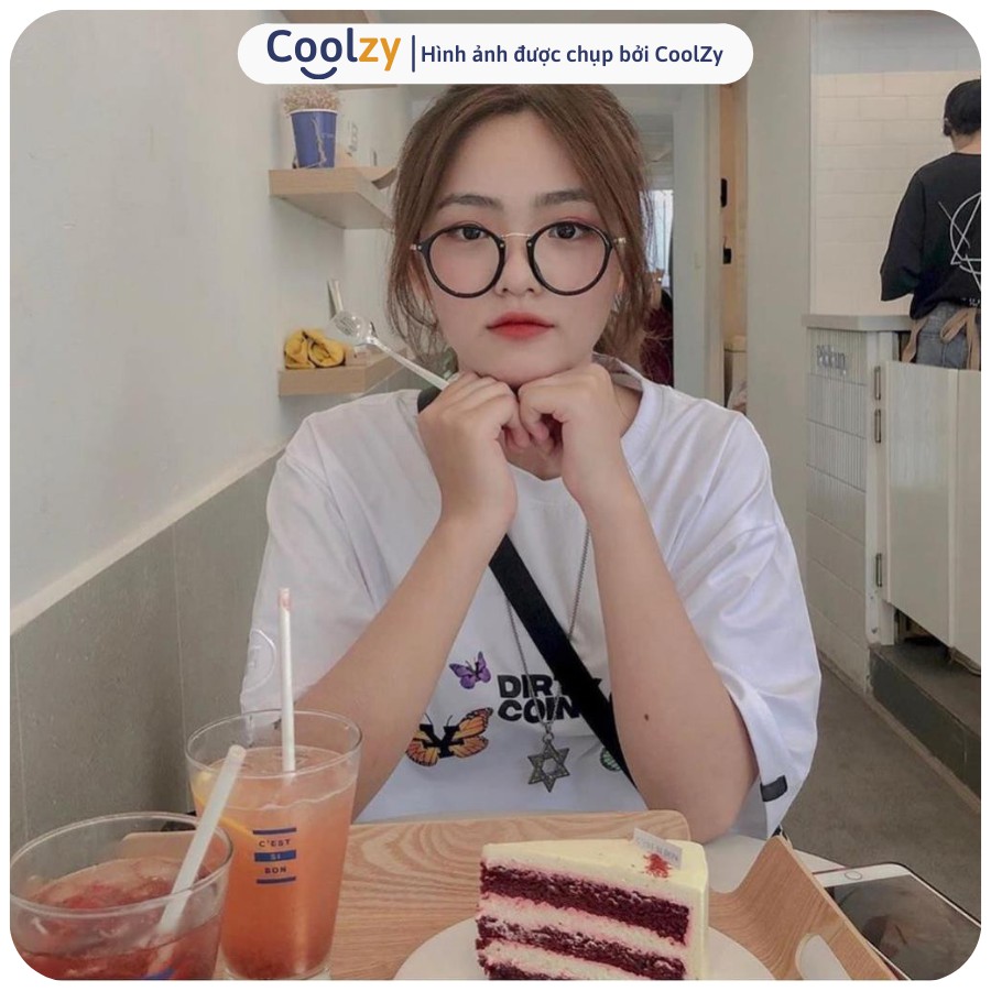 Áo Thun Tay Lỡ 🔴 Áo Phông Nam Nữ In Bướm Dirty Coins | CoolZy | BigBuy360 - bigbuy360.vn